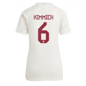 Lacne Ženy Futbalové dres Bayern Munich Joshua Kimmich #6 2023-24 Krátky Rukáv - Tretina